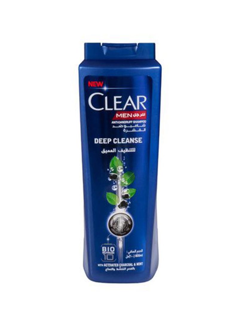 كلير شامبو ضد القشرة بالفحم المنشط والنعناع بسعة 600 مل