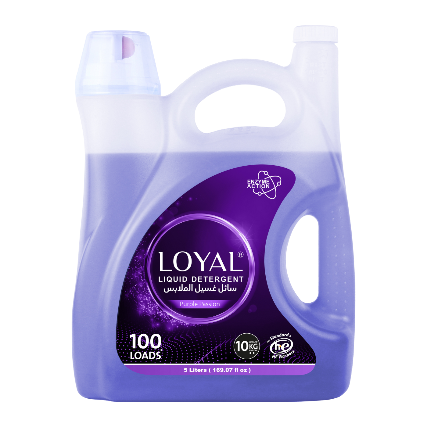 لويال سائل الغسيل 5 لتر أرجوتني (جالون مع الحنفية)