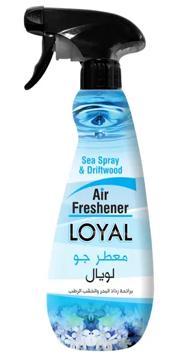 معطر اقمشة وسجاد وهواء لويال 350 مل ازرق