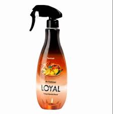 معطر اقمشة وسجاد وهواء لويال 350 مل ذهبي