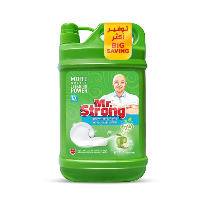  سائل جلي مستر ستورنج 1.8ل أخضر