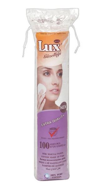 لكس قطن المكياج 100 حبه