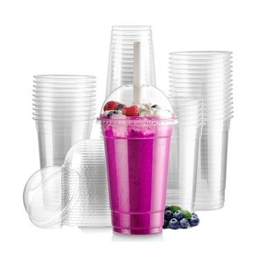 الهرم اكواب عصير بلاستيك 400 مل عدد 50