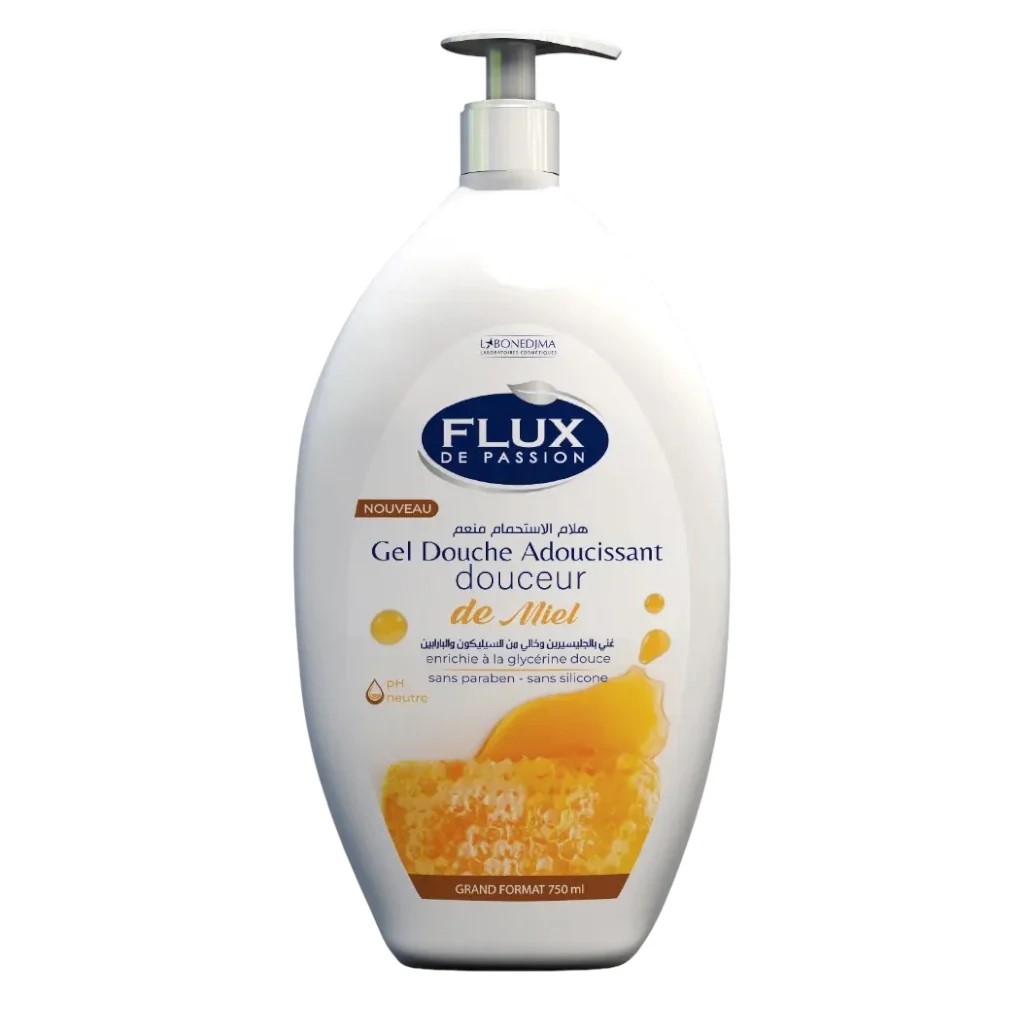 فلكس جل استحمام مرطب بالعسل 750ml