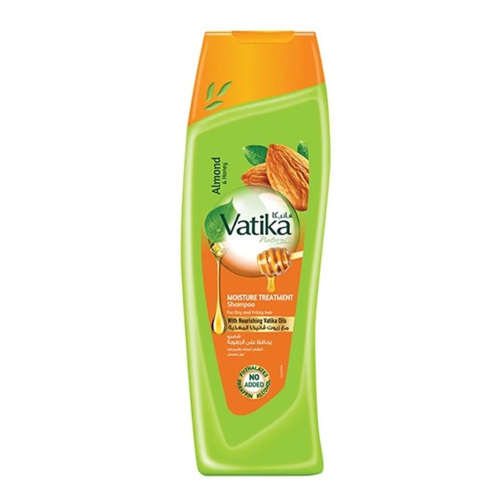 فاتيكا شامبو للشعر الجاف والمجعد باللوز والعسبل 400 مل