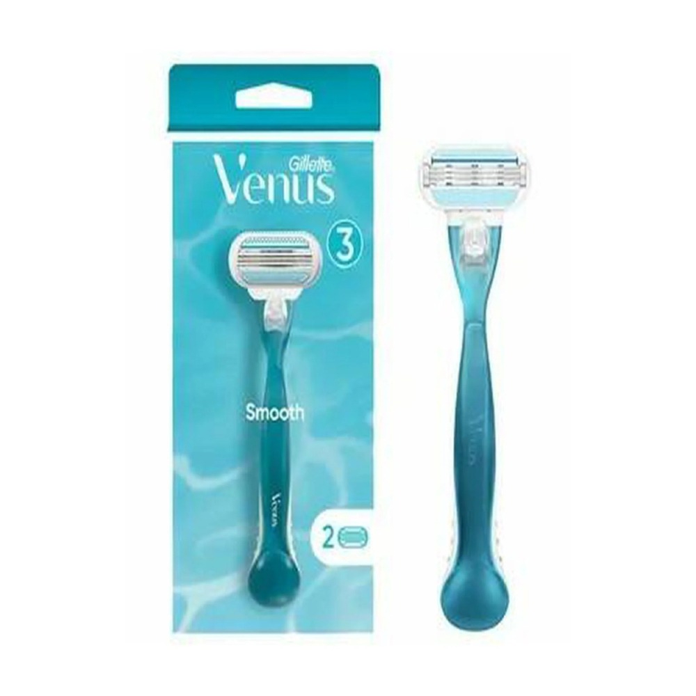 جيليت فينوس ماكينة حلاقة سمووث مع شفرتين