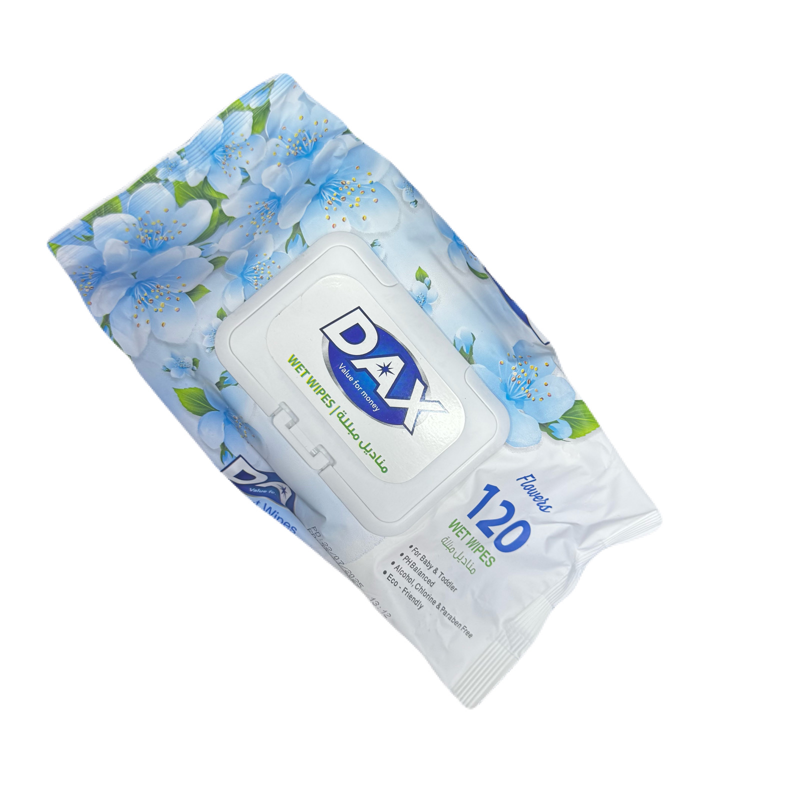 مناديل مبللة داكس 120 منديل