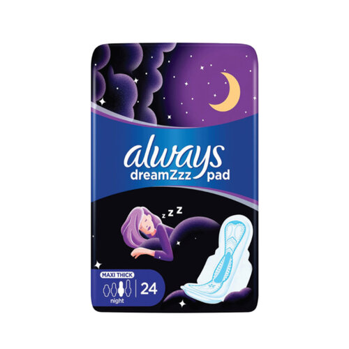 فوط نسانية اولويز ماكسي سميكة ليلية 24 فوطة