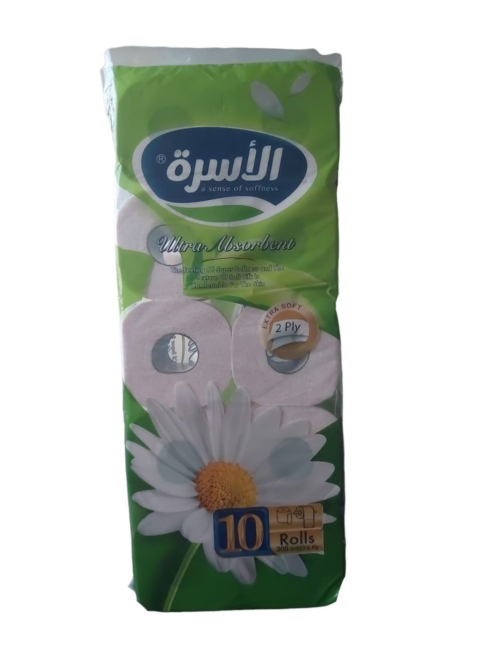 الأسرة محارم تواليت مضغوط 300 منديل 10 رول