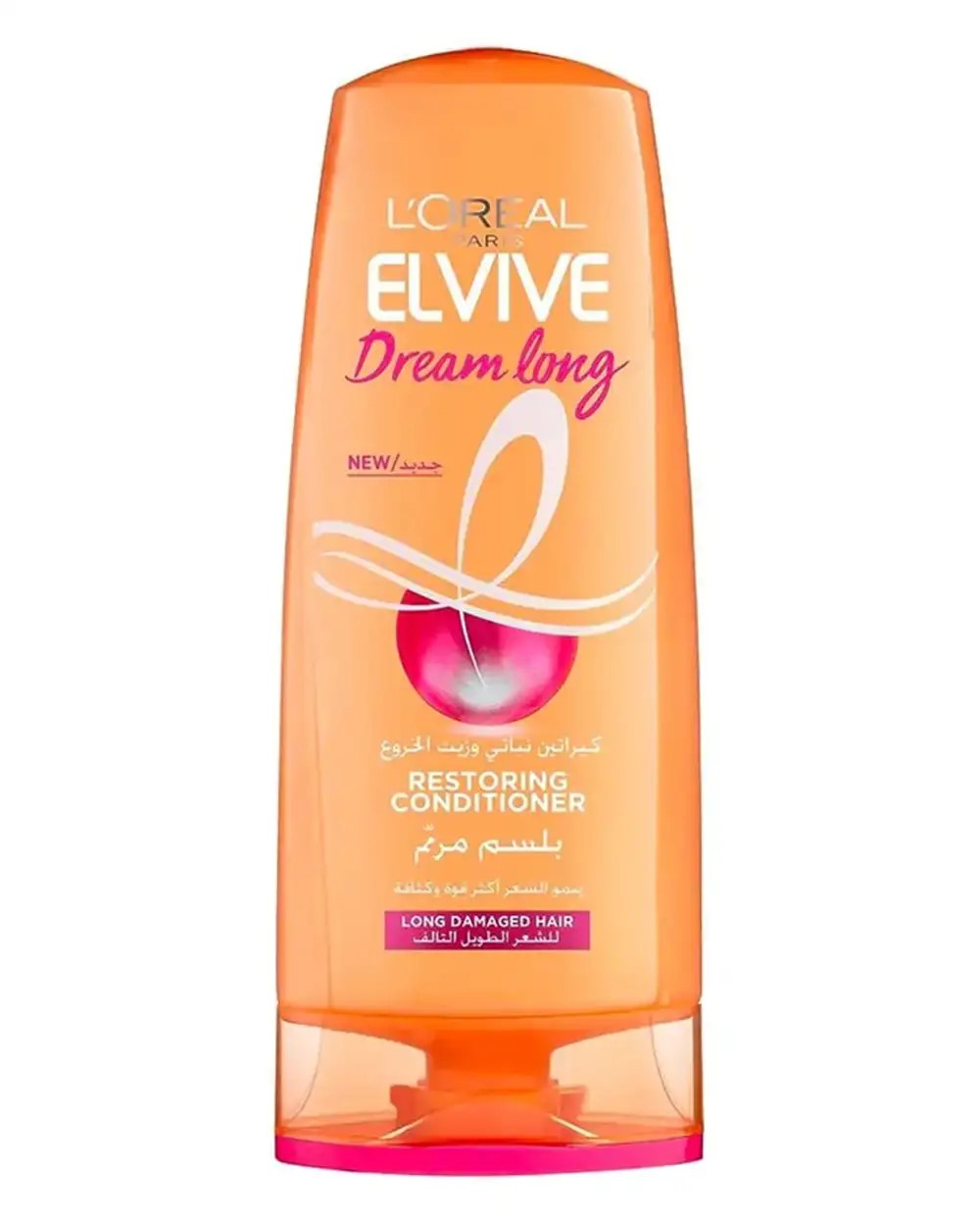 لوريال الفيف بلسم مرمم بالكيراتين النباتي وزيت الخروع 360مل