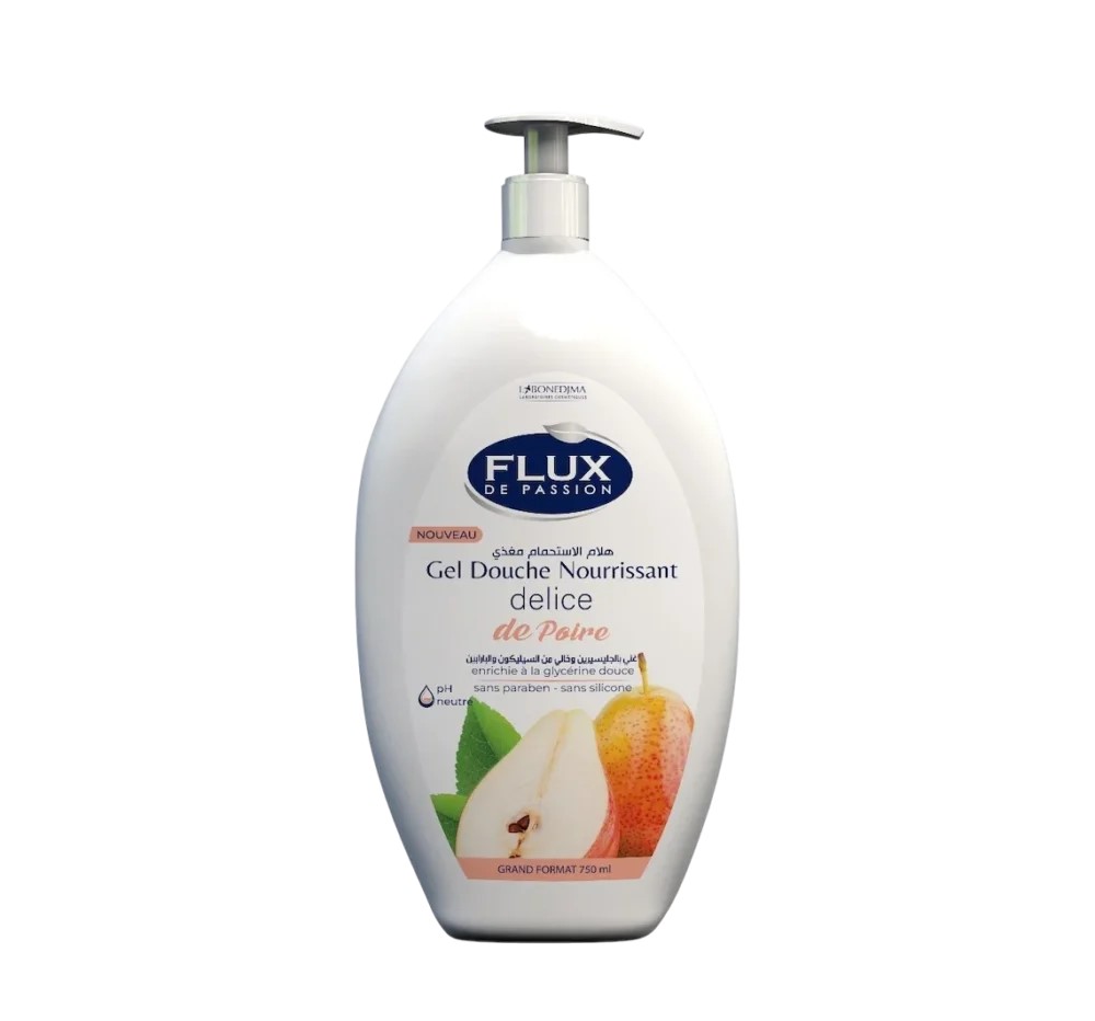 فلكس جل استحمام مغذي بالإجاص 750ml
