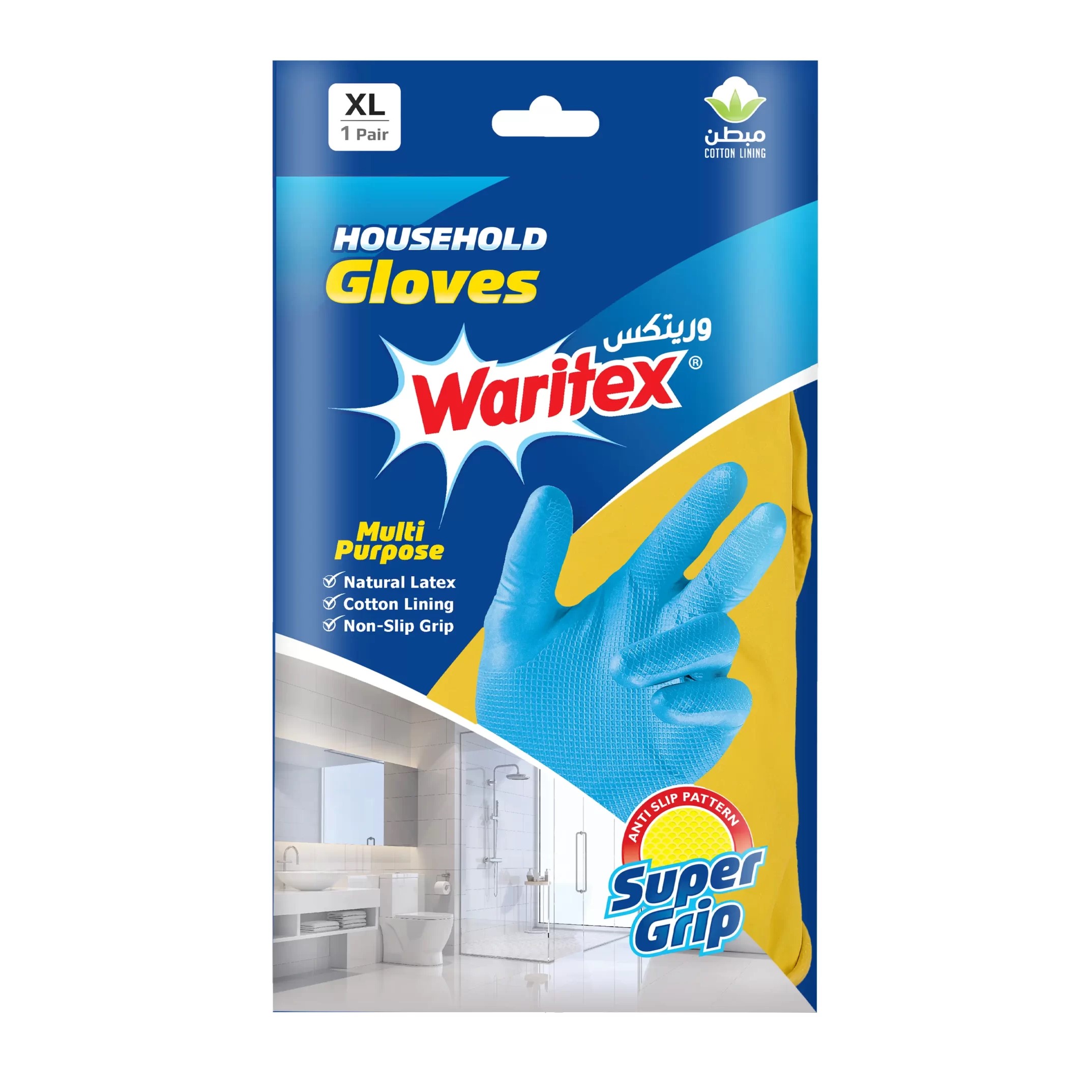 ويرتكس كفوف جلي حجم اكس لارج